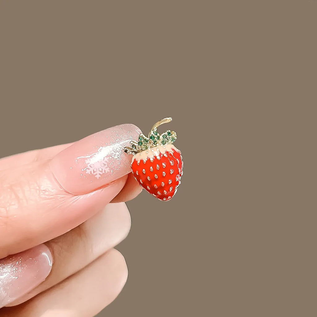 Strawberry brooch product image