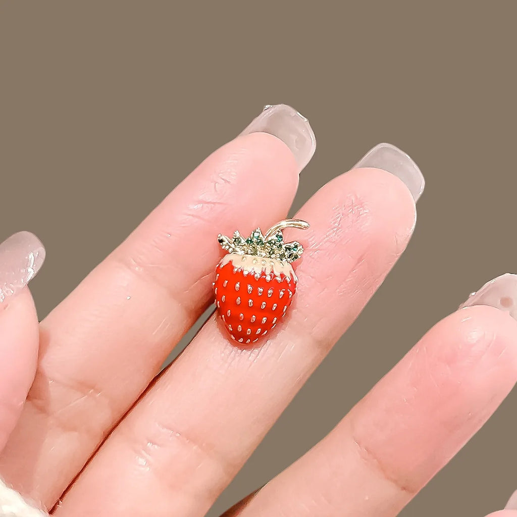 Strawberry brooch product image