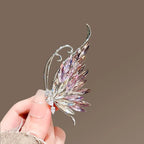 Purple Crystal Butterfly brooch variant image