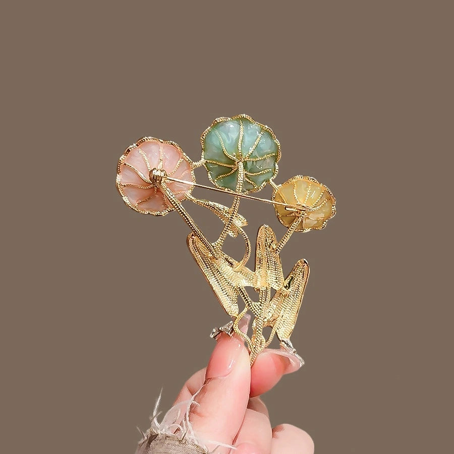 Floral brooch - product image 4