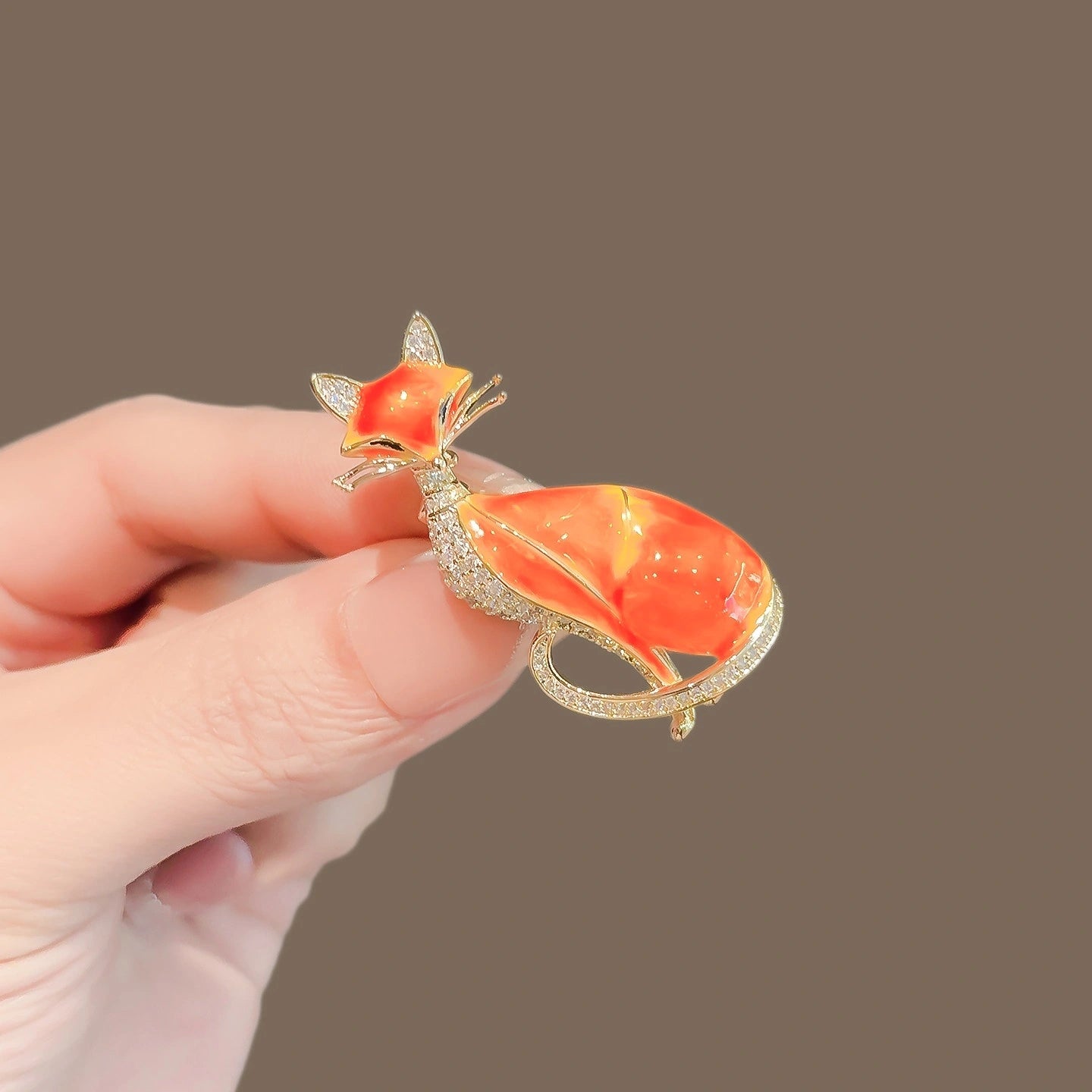 Fox brooch - product image 3
