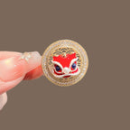 Lion Dance brooch - Lion Dance variant image