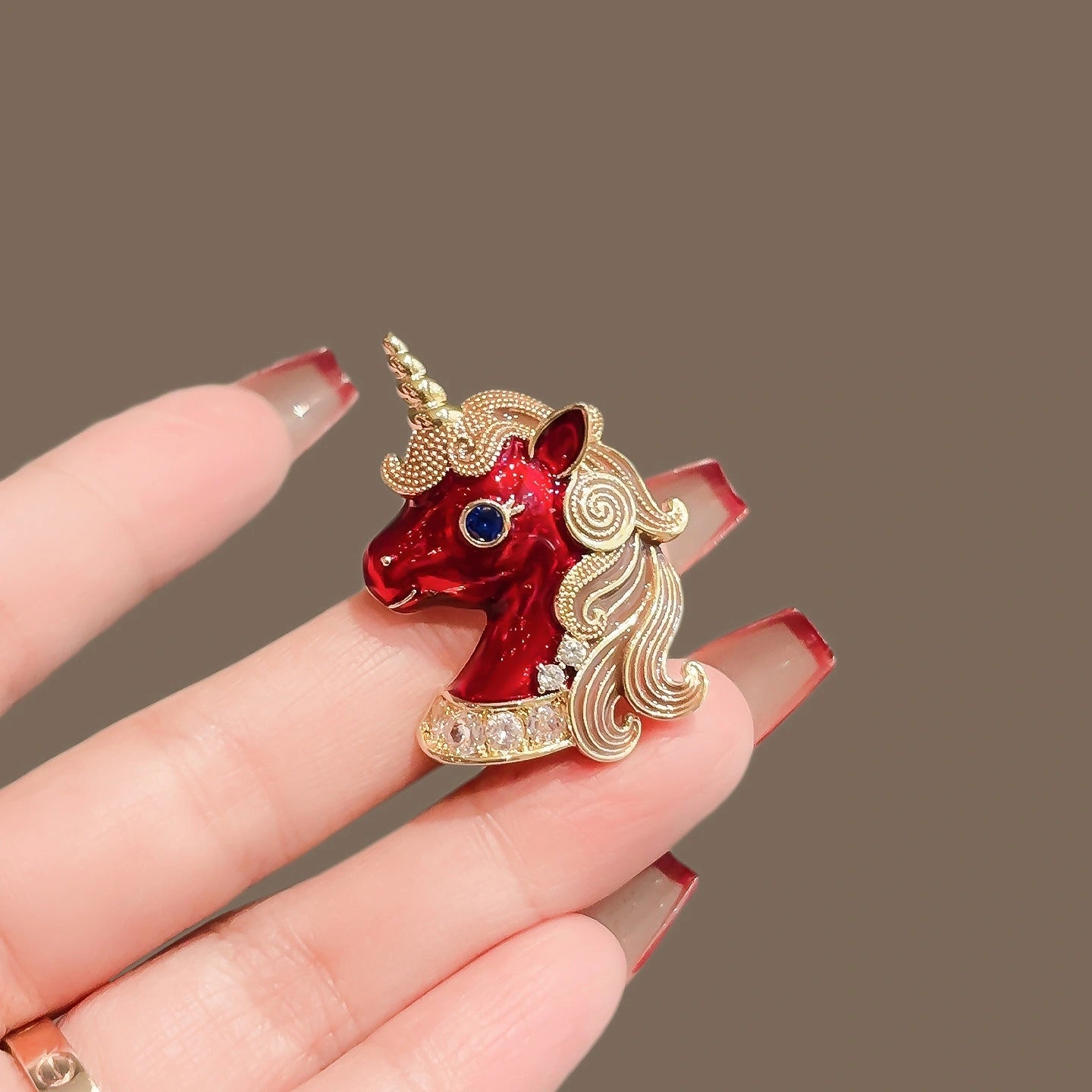 Unicorn brooch - product image 3