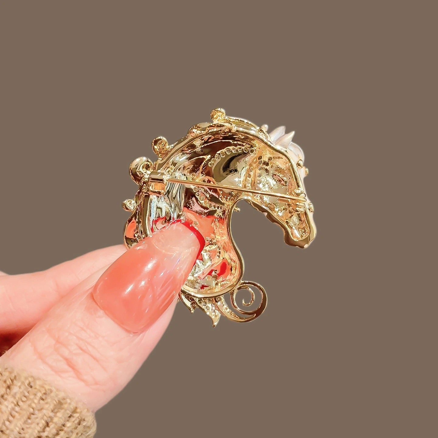 Floral brooch - product image 4