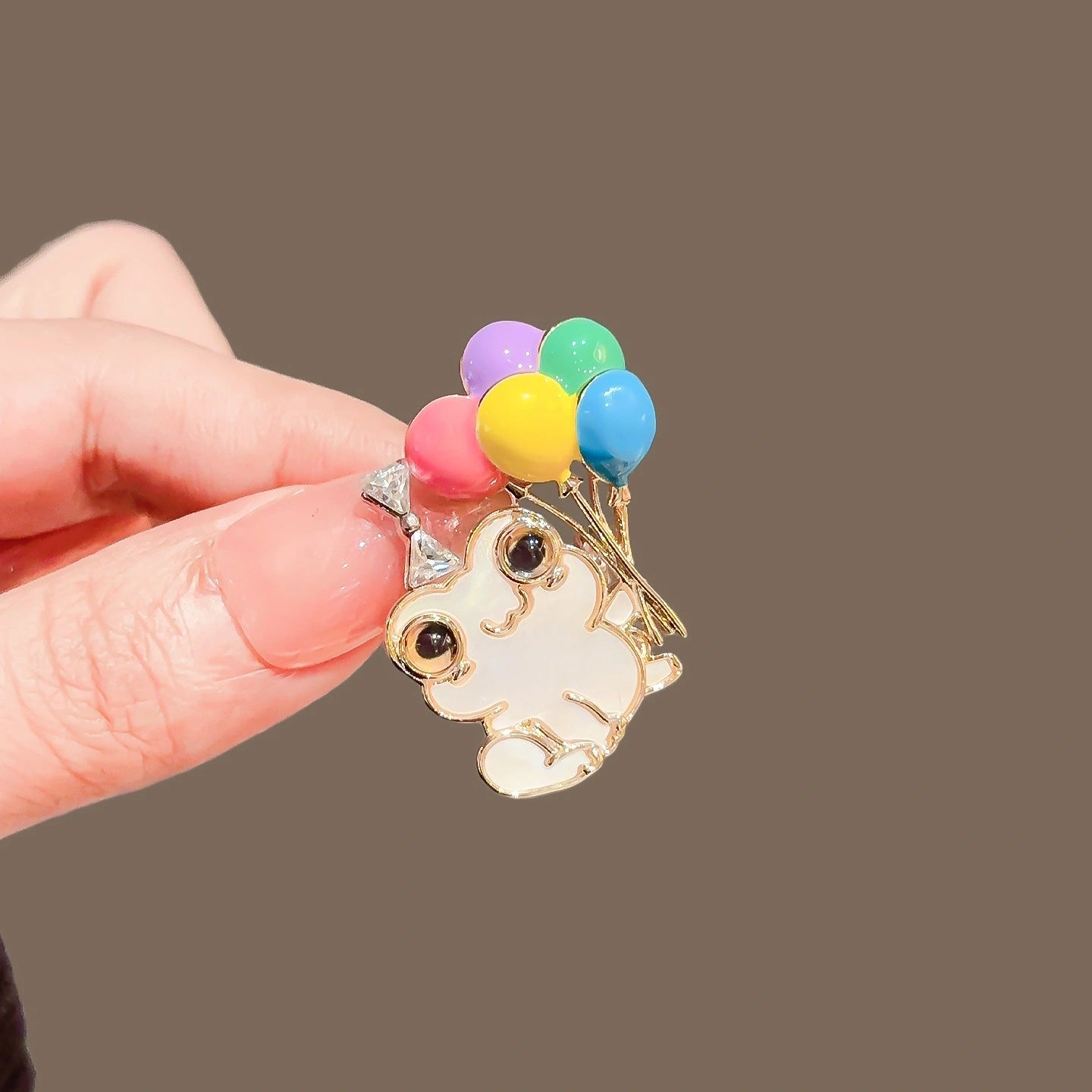Frog brooch - product image 3