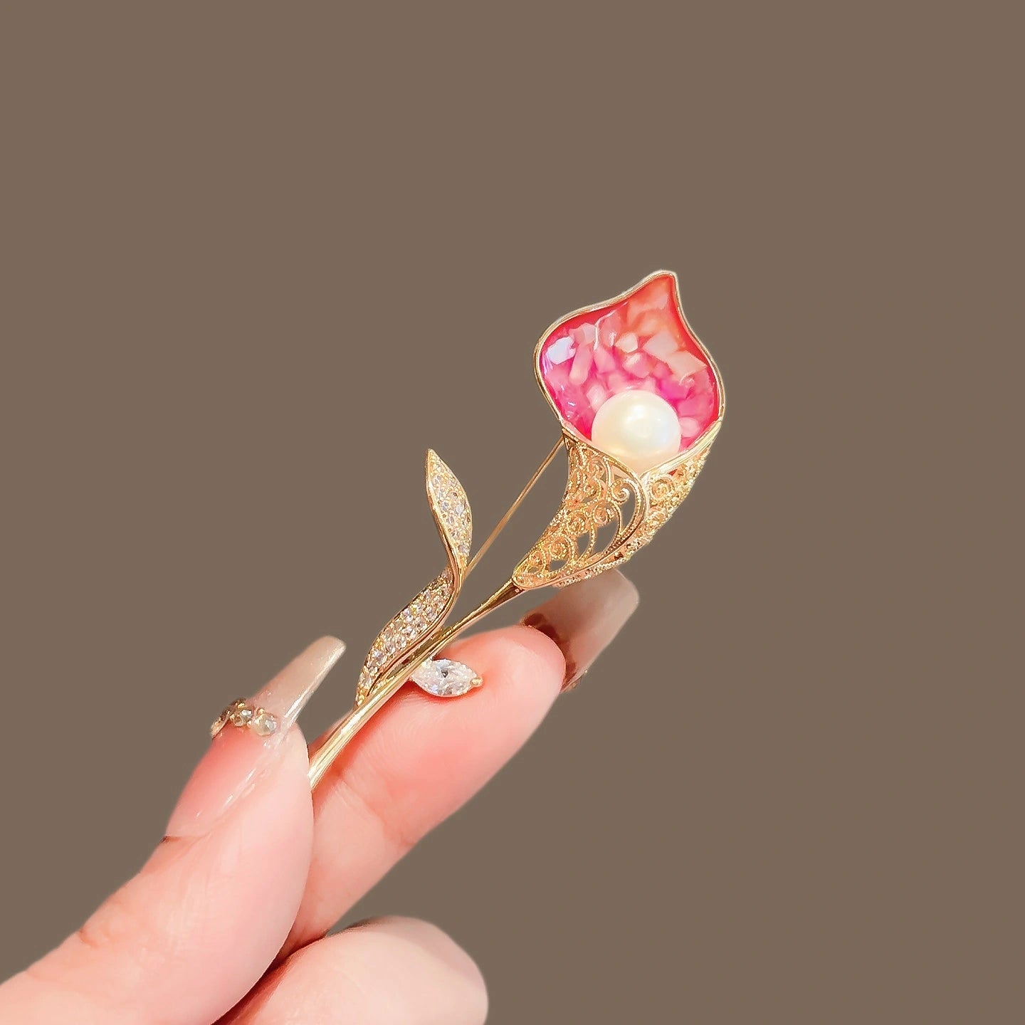 Calla Lily brooch - product image 3