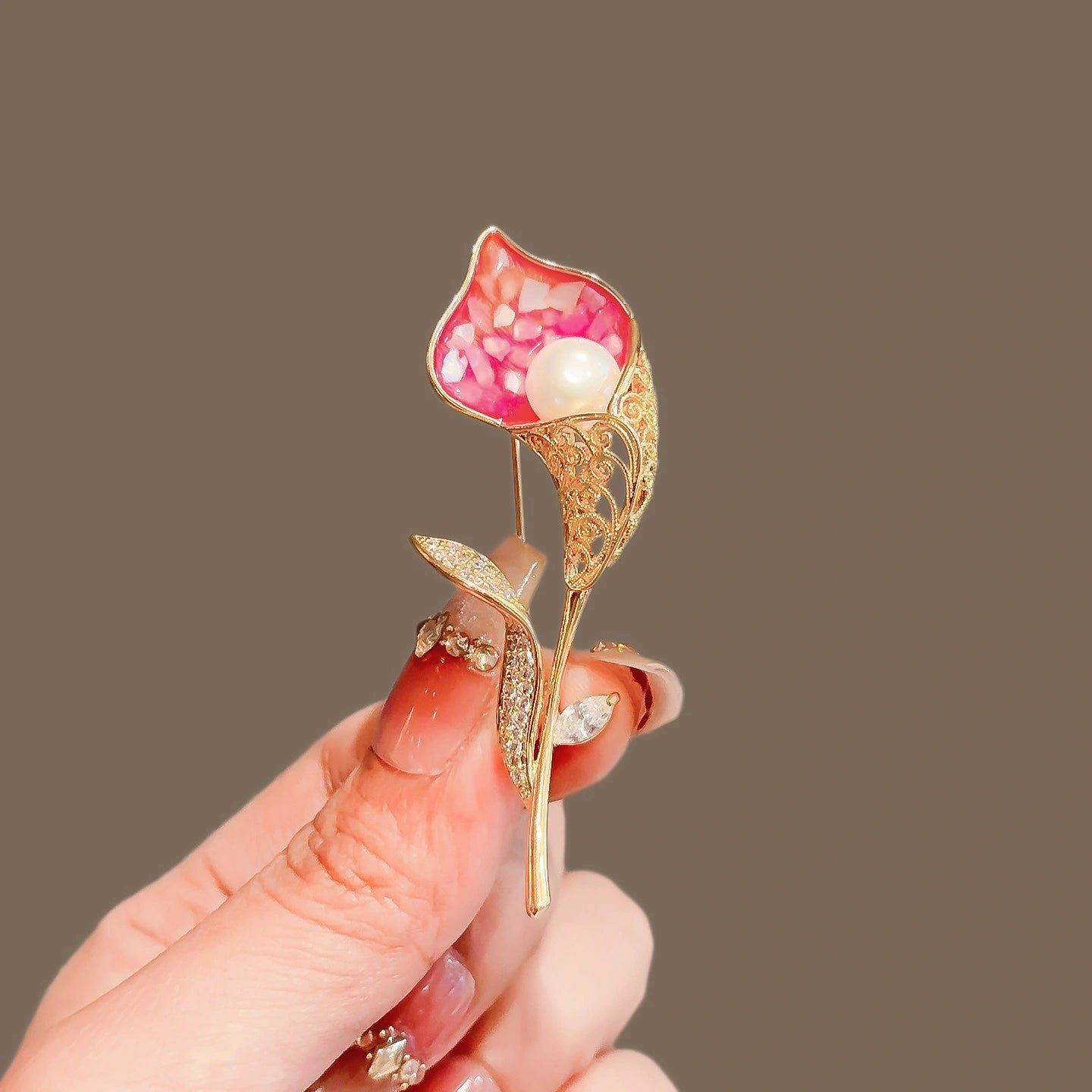 Calla Lily brooch - product image 5