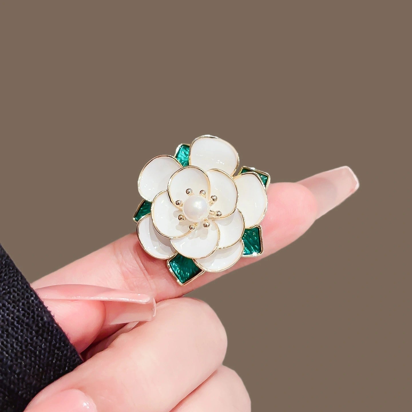 Camellia brooch - product image 2