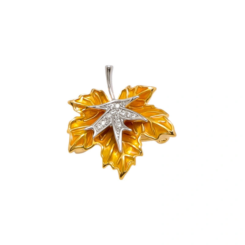 Maple Leaf brooch - product image 5