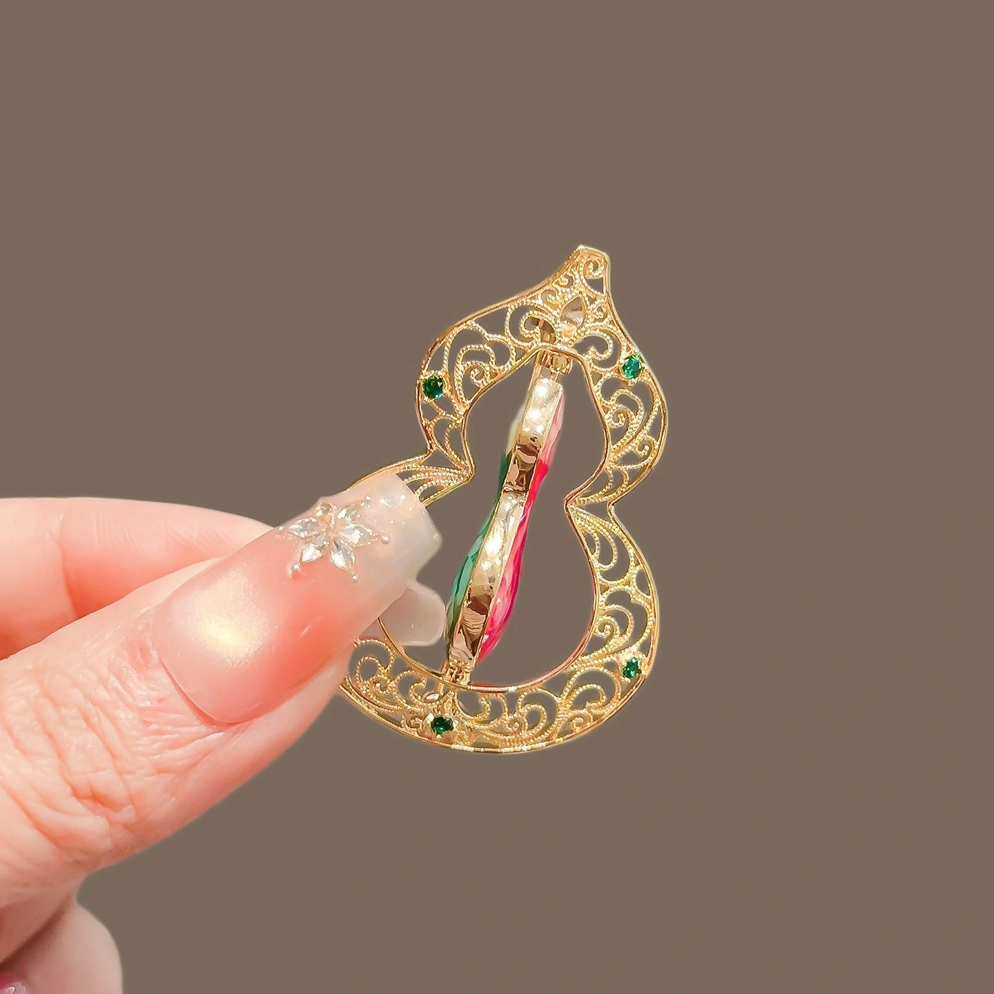 Gourd brooch - product image 4