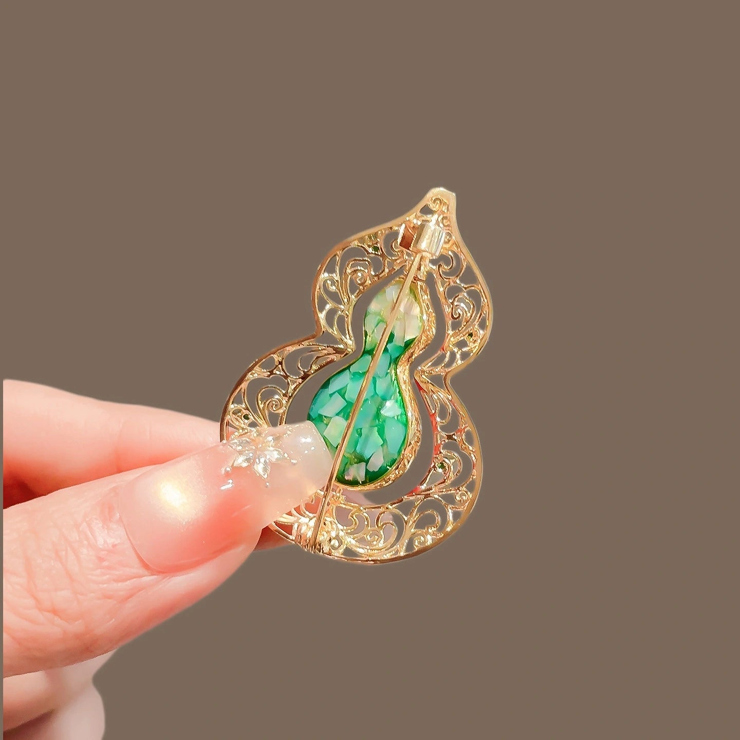 Gourd brooch - product image 5
