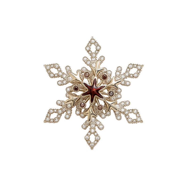 Snowflake brooch - product image 6