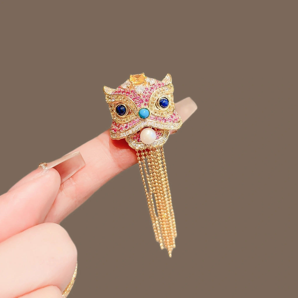 Lion Dance brooch - product image 2