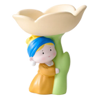Girl with a Pearl Earring Tulip Tray, Resin Art Storage Decor