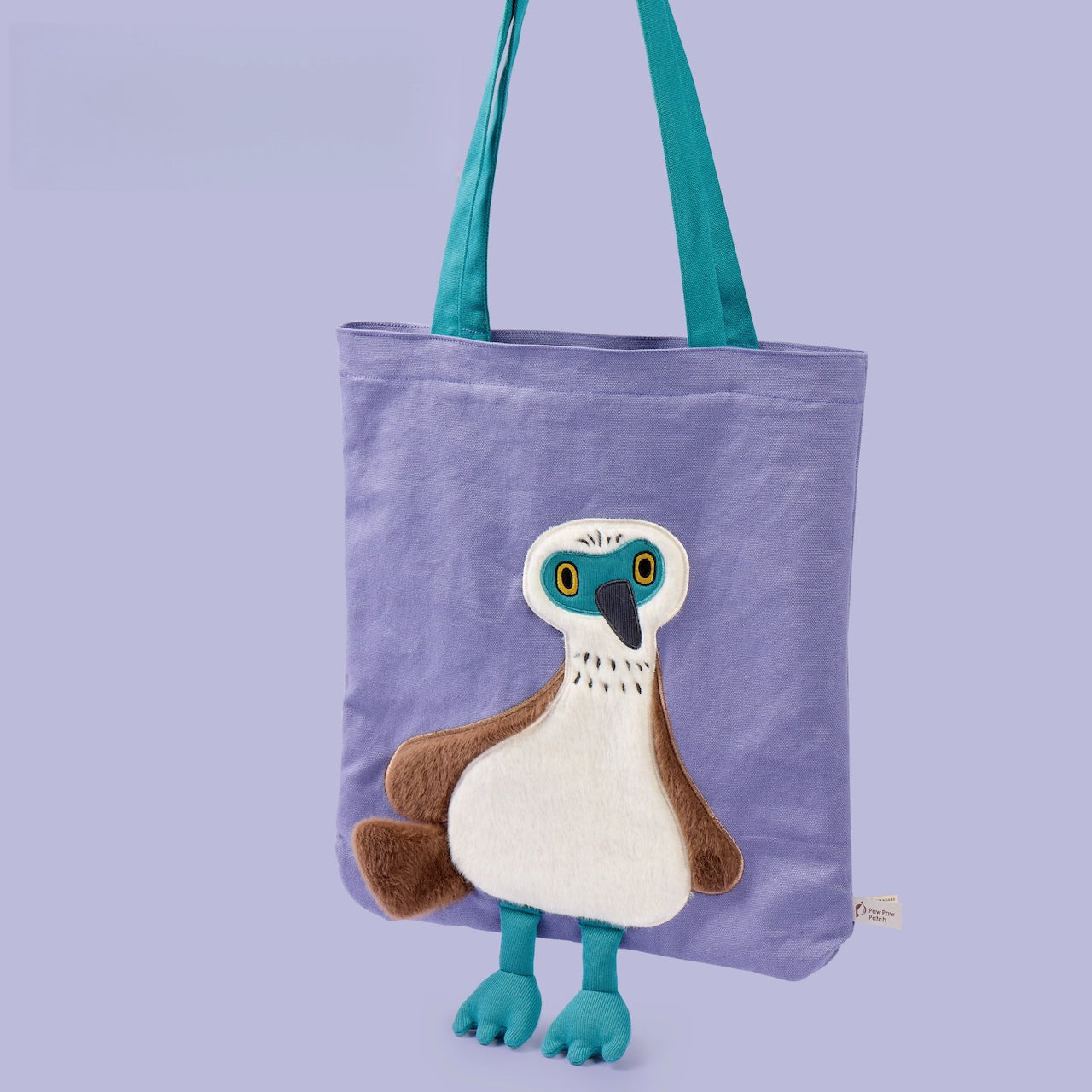 Large Capacity Blue-footed Booby Canvas Tote Bag