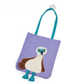 Large Capacity Blue-footed Booby Canvas Tote Bag