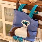 Large Capacity Blue-footed Booby Canvas Tote Bag