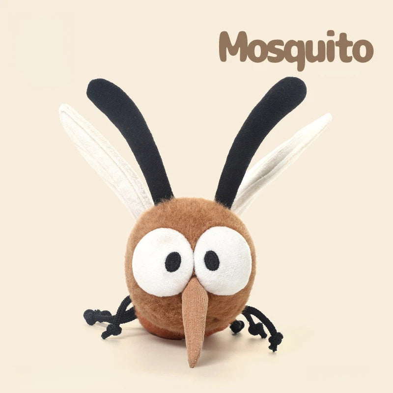 Quirky Mosquito Plush Toy Funny Stuffed Insect Doll Gift