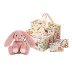 Soft Long Ears Bunny Stuffed Animal Fluffy Plush Toy