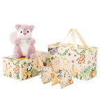 Pink Fluffy Squirrel Plush Toy