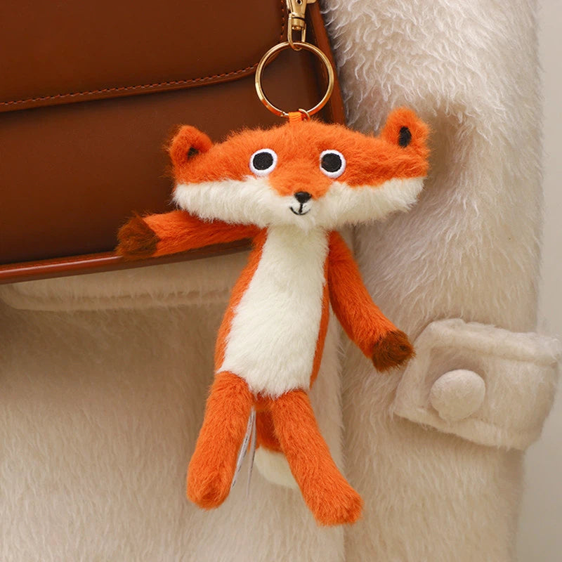 Adorable Long Head Fox Stuffed Animal Soft Plush Toy