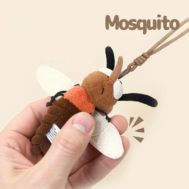Quirky Mosquito Plush Toy Funny Stuffed Insect Doll Gift