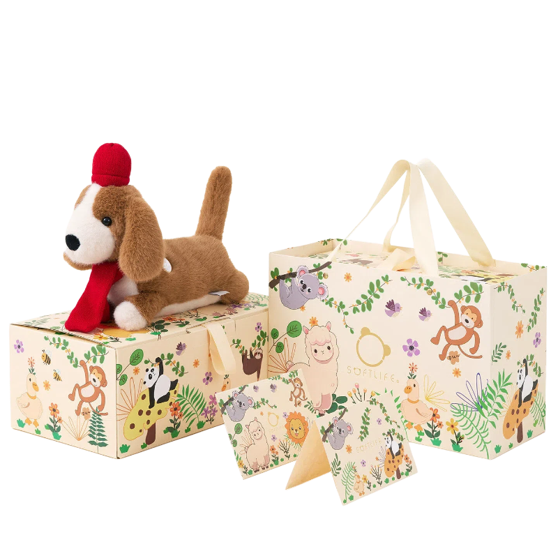 Brown Dachshund Plush Toy