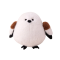Fluffy White Tit Plush Toy