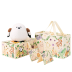 Fluffy White Tit Plush Toy