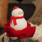Snowman Rotating Perpetual Calendar, Cute Christmas Desk Decor