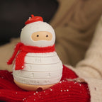 Snowman Rotating Perpetual Calendar, Cute Christmas Desk Decor