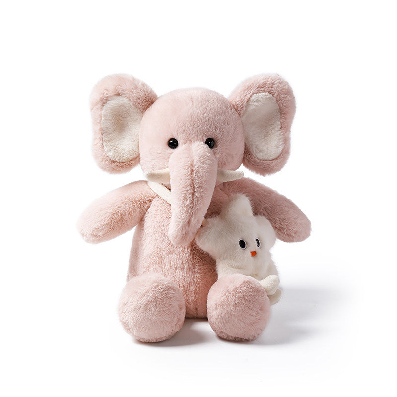 Adorable Elephant Plush with Star Bag