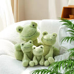 Soft and Cute Green Frog Plush Toy 7" & 9"