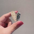 Asymmetrical Heart Brooch Pin - Small Collar Gift product video