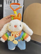 Bunny Fur Bag Charm - short product video showing the bunny accessory
