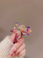 Crystal Iris Flower Brooch - Floral Gift product video