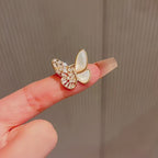 Mother-of-Pearl Butterfly Mini Brooch video showing the butterfly accessory