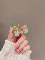 Storybook Flower Basket Bicycle Brooch - Storybook Gift product video