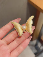 Brushed Butterfly Brooch - Winged Gift product video