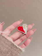 Crystal Heart Brooch - Heart Gift product video
